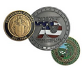 Die Struck Coin with Soft Enamel (1 1/2")